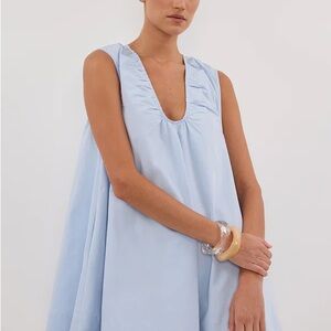 DISSH Cornflower Blue Mini Dress NWT